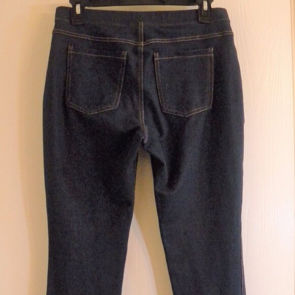 Navy Blue Jeggings Sz M - Picture 5 of 9